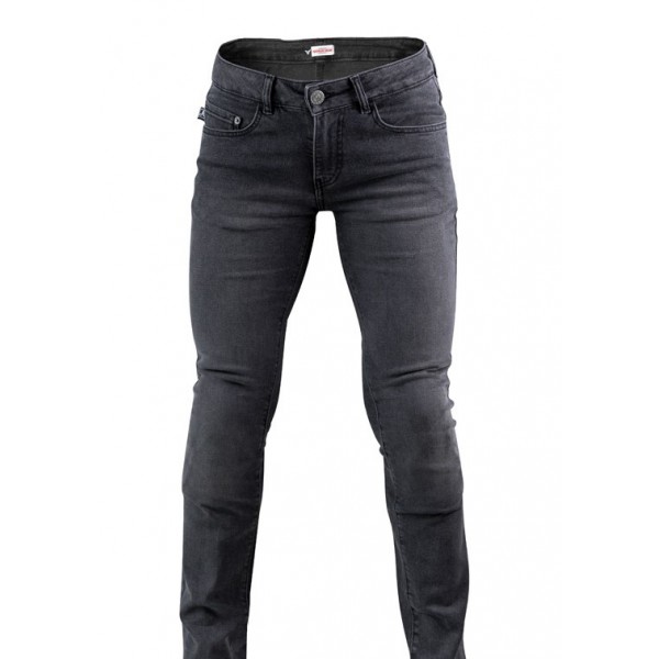Nordcode Παντελόνι Brera Jeans Cordura EN 17092 Lady μαύρο Παντελόνια Textile